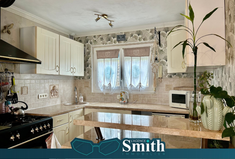 EXCLUSIVITE SMITH : MAISON PLAIN PIED – 3 CHAMBRES – JARDIN