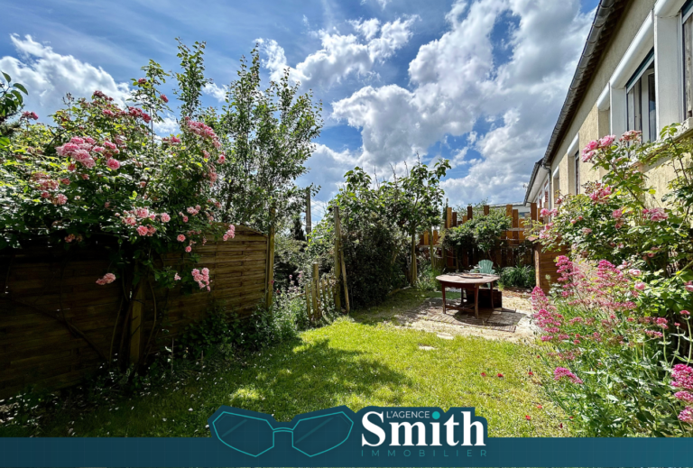 EXCLUSIVITE SMITH : MAISON PLAIN PIED – 3 CHAMBRES – JARDIN