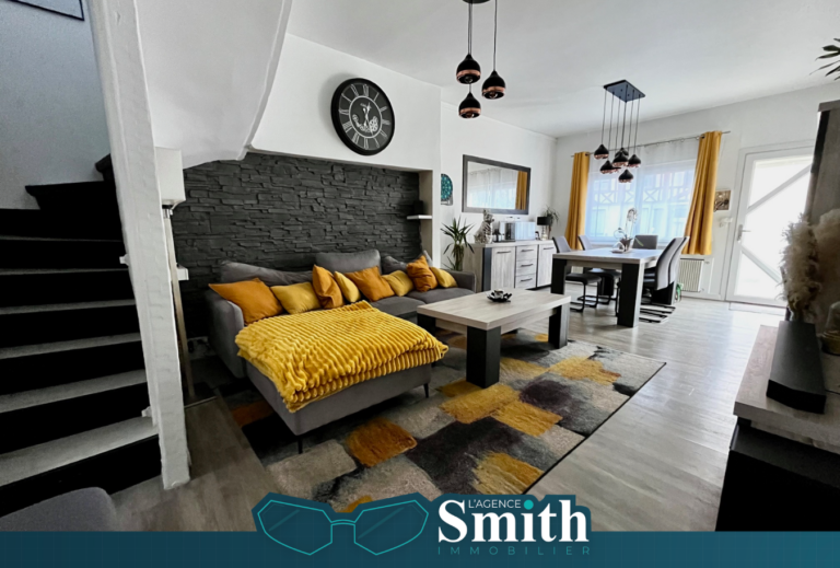 EXCLUSIVITÉ SMITH: MAISON DE VILLE 4 PIECES / 2 CH.