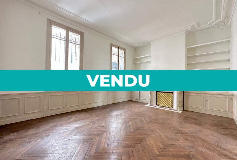 NOUVEAUTÉ SMITH: APPARTEMENT HAUSSMANNIEN 4 PIÈCES + JARDIN