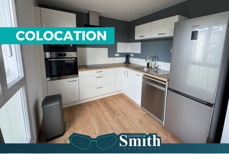 EXCLUSIVITÉ SMITH : APPARTEMENT COLOCATION – 3 CHAMBRES