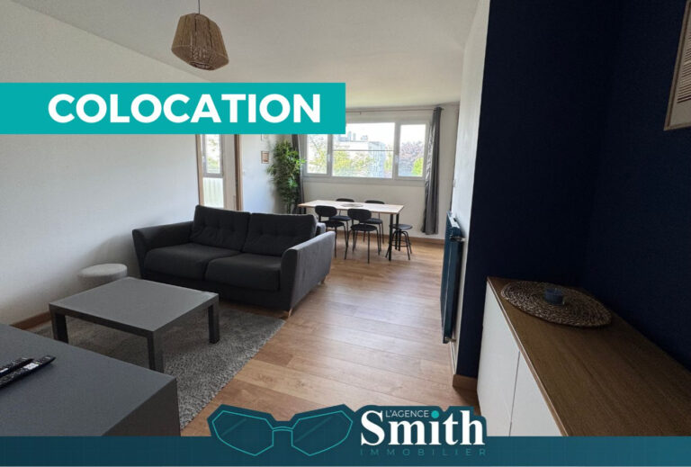 EXCLUSIVITÉ SMITH : APPARTEMENT COLOCATION – 3 CHAMBRES
