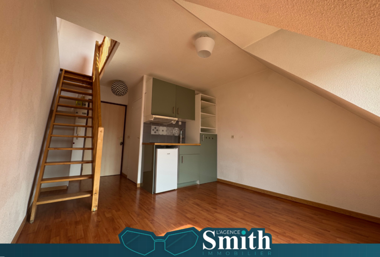 EXCLUSIVITÉ SMITH : APPARTEMENT T2 DUPLEX AVEC PARKING.
