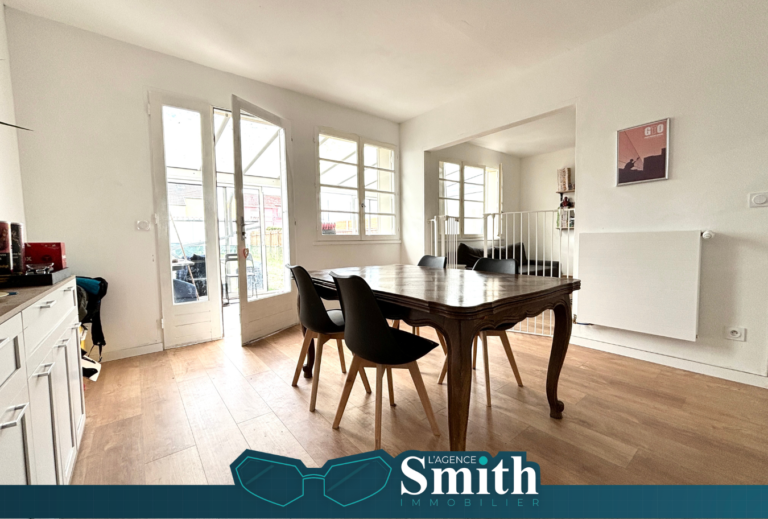 EXCLUSIVITÉ SMITH: MAISON DE VILLE PLAIN PIED 3 PIECES