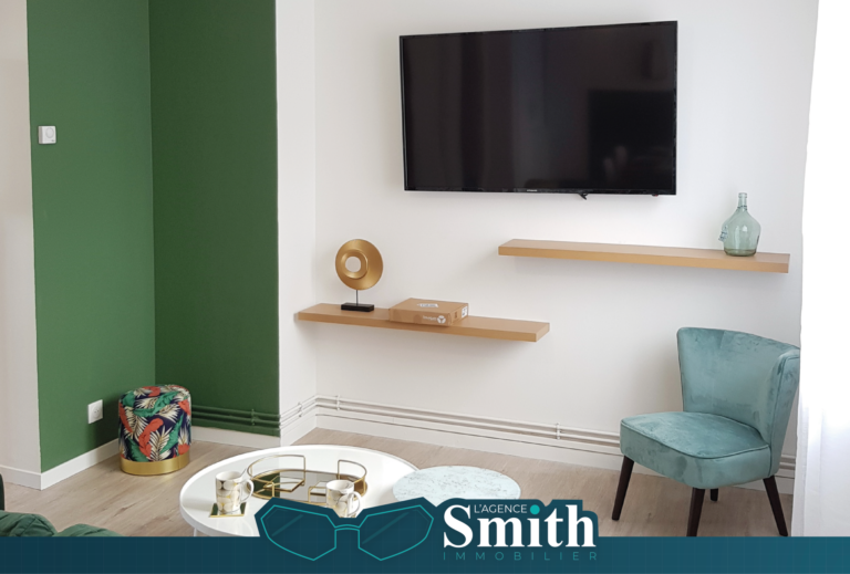 EXCLUSIVITÉ SMITH: APPARTEMENT 4 CH VENDU LOUÉ – RENTABILITÉ