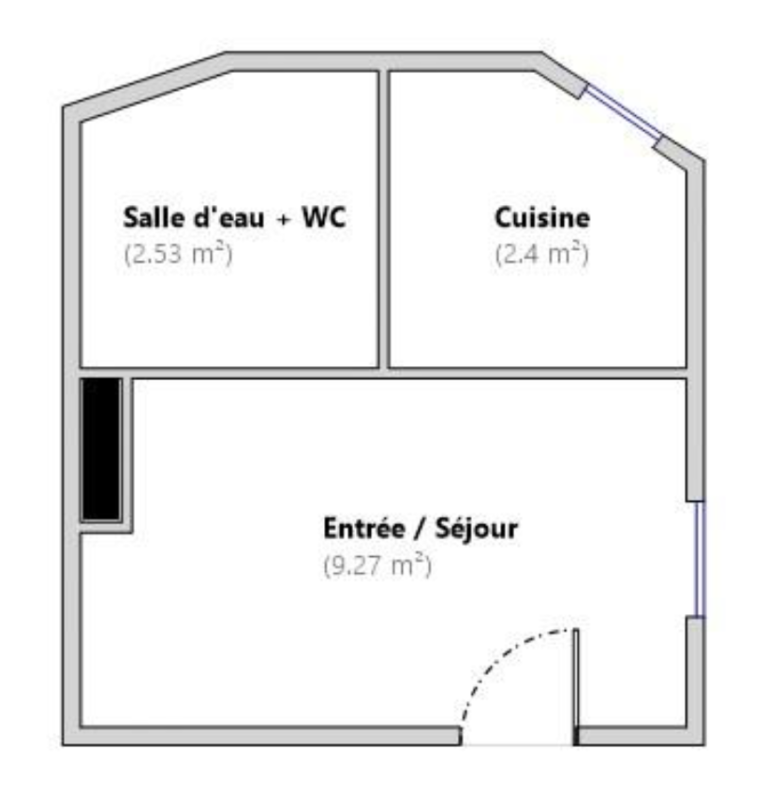 EXCLUSIVITÉ SMITH : STUDIO VENDU LOUÉ À 2 MINS À PIED DE LA