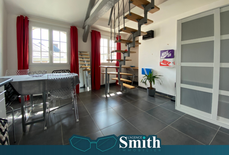 EXCLUSIVITÉ SMITH : APPARTEMENT F2 DUPLEX MEUBLÉ  QUARTIER S