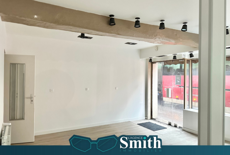 NOUVEAUTÉ SMITH : LOCAL COMMERCIAL CENTRE VILLE DARNETAL