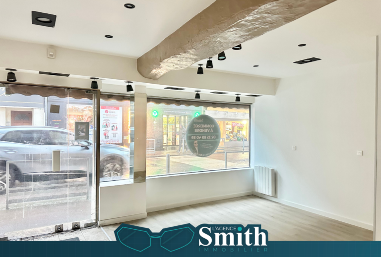 NOUVEAUTÉ SMITH : LOCAL COMMERCIAL CENTRE VILLE DARNETAL