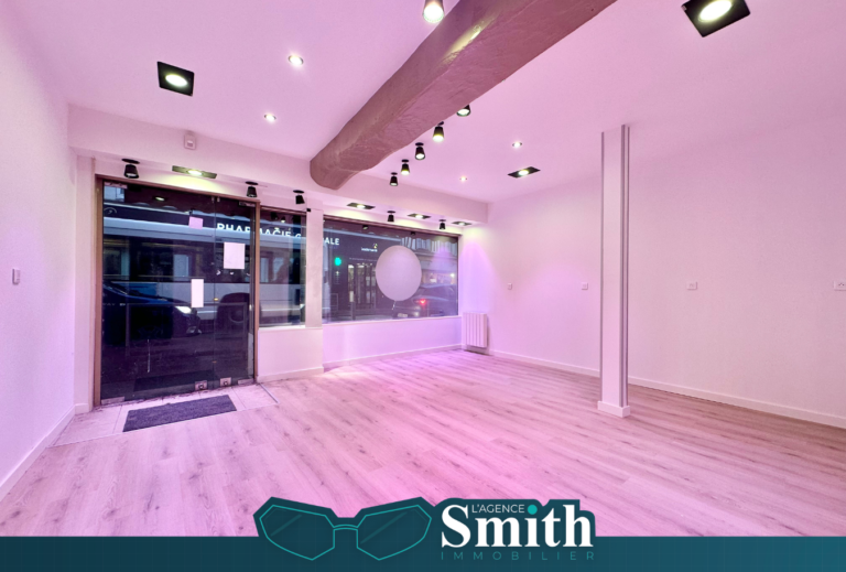 NOUVEAUTÉ SMITH : LOCAL COMMERCIAL CENTRE VILLE DARNETAL